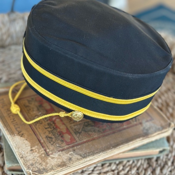 32 Degree Scottish Masonic Black & Gold Cap - Picture 4 of 8